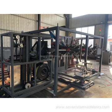 Automatic plastic pipe winder and packing machine